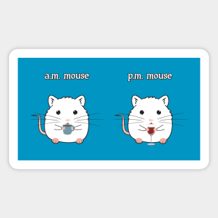 AM Mouse PM Mouse Magnet